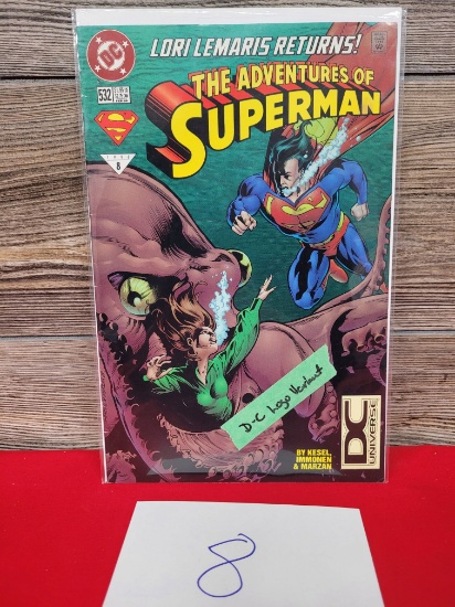 The Adventures of Superman #532 DCU Logo Variant