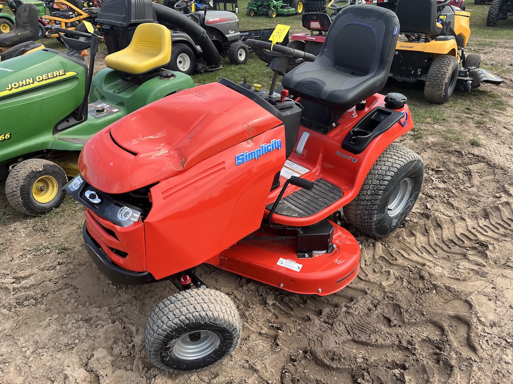 Bagger for simplicity riding mower hotsell