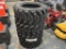 4) 10x16.5 Skid steer Tires