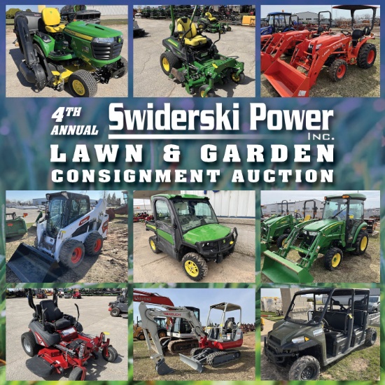 Swiderski Power 4th Annual Lawn & Garden Auction