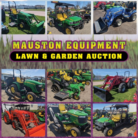 Mauston Equipment Lawn & Garden Auction