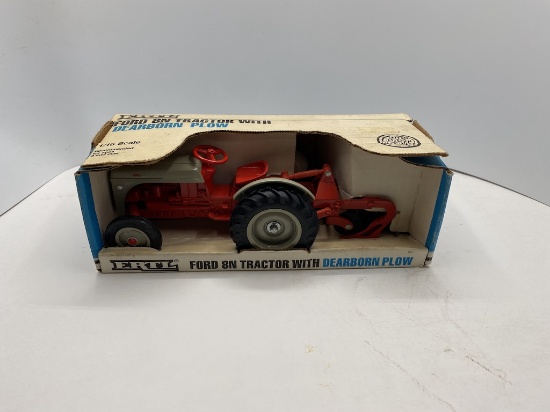 Ertl Ford 8N Tractor With Dearborn Plow