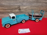 Tonka Toys Boat Service Truck and Trailer