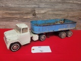 Flatbed Truck and Dump Trailer