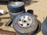 Four Truck Tires