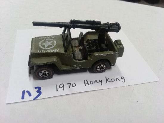 1970 Hot Wheels Army Jeep
