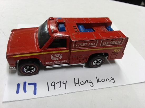 1974 Emergency Unit Hot Wheels