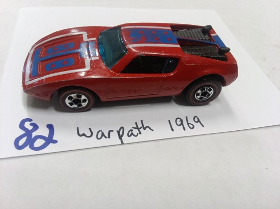 1969 Warpath Hot Wheels