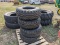 (4) 11.5/80-15.3 Implement Tires