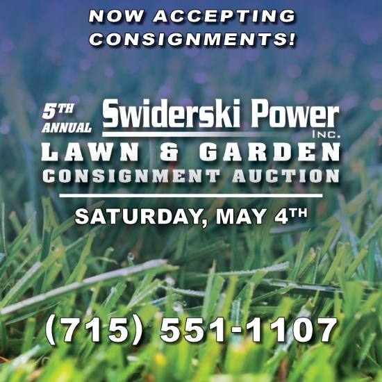 Swiderski Power 5th Annual Lawn and Garden Auction