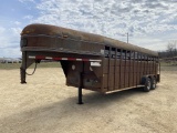 1995 Corn Pro Livestock Trailer