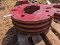 (4) IH One Piece Rear Weights