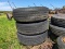(3) 7-14.5 Trailer Tires on Rims