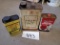 Vintage Implement Fluid Cans