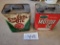 Vintage Implement Fluid Cans