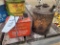 Vintage Implement Fluid Cans