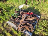 Skid of Implement Parts