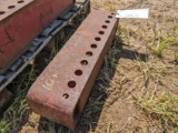 IH Front Weight Bracket