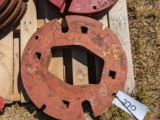 (2) IH Rear Weights