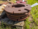 (4) IH One Piece Rear Weights