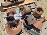 Skid of Implement Parts
