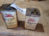 Gargoyle Mobiloil Cans