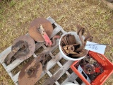 Skid of Implement Parts