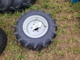 (2) Like New 6-12 R-1 Tires on Rims