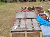 Primitive Wood Tool and Part Cabinet