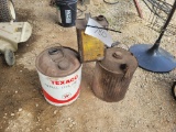Vintage Implement Fluid Cans