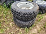 (2) 23x8.50-12 Tires and Rims