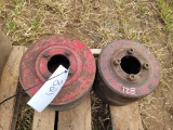 (2) Belt Pulleys