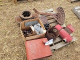 Skid of Implement Parts