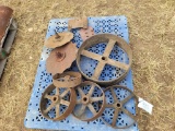 Skid of Implement Parts