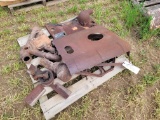 Skid of Implement Parts