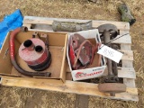 Skid of Implement Parts