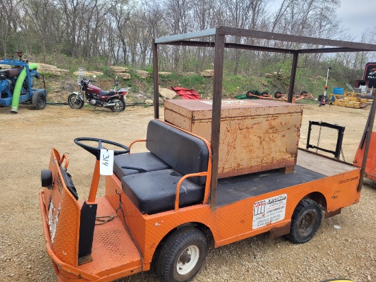 Taylor Dunn Yard Cart and Job Box