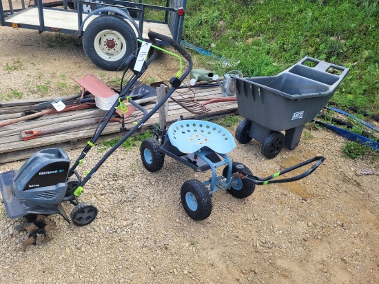 Roto Tiller, Cart, Small Wagon