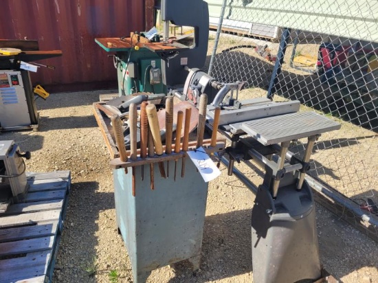 Toolbox with tools