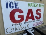 48 inch x 84 inch Gas Sign