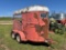 Tandem Axle Horse Trailer