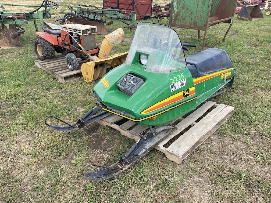 John Deere Spit Fire Snow Mobile
