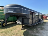 1974 Delta Cattle Trailer