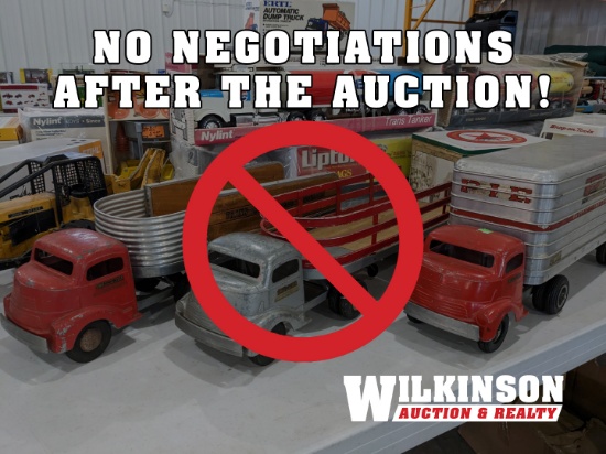 NO NEGOTIATIONS OR INSPECTIONS AFTER THE AUCTION