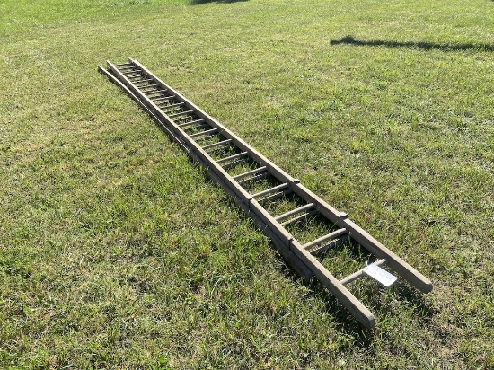 Wooden Extension Ladder