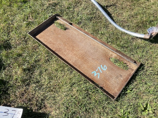 Skid Steer Back Plate