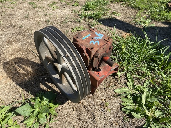Gear Box with Pulley