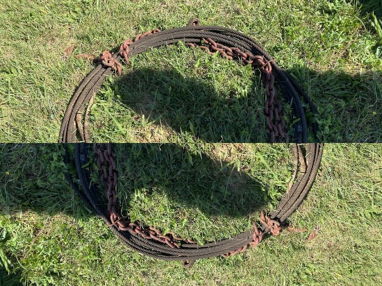 Steel Cable with Hooks