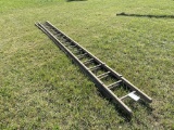 Wooden Extension Ladder