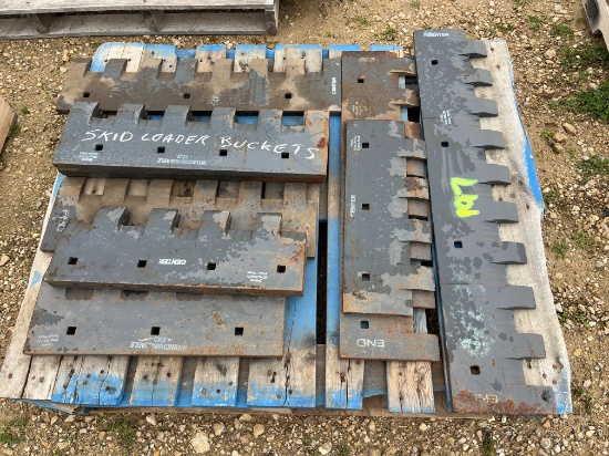 Skid of Bolt-On Cutting Teeth